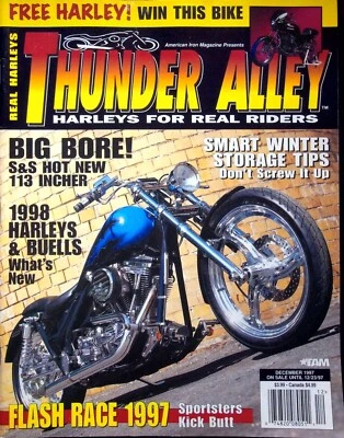 THUNDER ALLEY MAGAZINE, DECEMBER 1997 • VOLUME 5, NUMBER 6 - Image 1 of 4