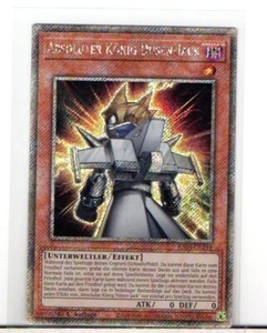 Absoluter König Düsen Jack - RA04-DE244 - Platinum Secret Rare - Picture 1 of 1