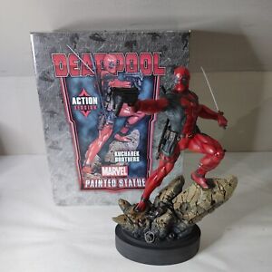 Bowen Designs Deadpool Red Action Statue /2100 Kucharek Brothers - Read