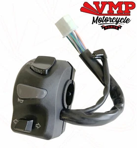 Royal Alloy GT 125 AC Left Handlebar Switch Gear Indicator Main Beam Horn Button - Picture 1 of 2