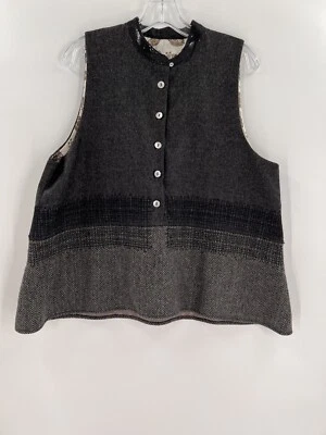 Preciosa Chaqueta Nehru Gris Bordada India Tradicional Modi Chaqueta Chaleco Foto 1 de 4