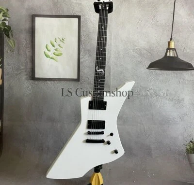 James Hetfield Metallica Snakebyte Electric Guitar Active Pickup Snow White - Image 1 of 4