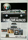 Alfa Romeo 33 1983 Original Poster 62cm x 43cm