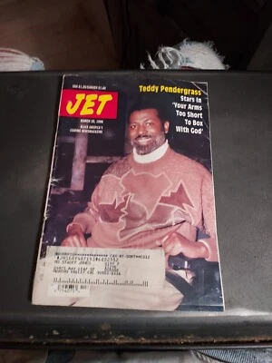 JET MAGAZINE MARCH 25, 1996 *TEDDY PENDERGRASS* - Image 1 of 2