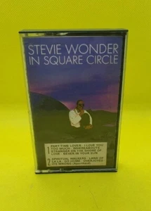 Stevie Wonder In Square Circle Cassette Tape - Picture 1 of 3