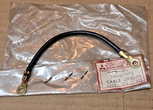 Dodge Colt Plymouth Champ 1980-1984 nuevo en stock Mitsubishi radio cable de tierra - Imagen 1 de 1