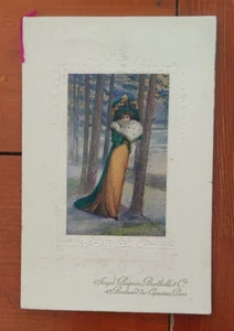 plaquette publicitaire JOSEPH PAQUIN BERTHOLLE et Cie illustré MILLIERE 1908 - Picture 1 of 5