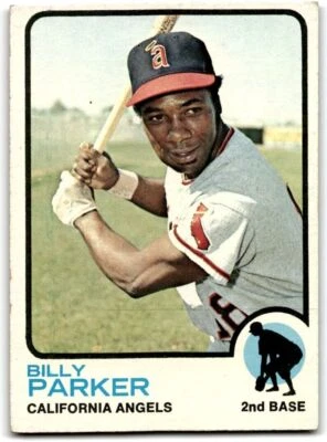 1973 Topps Billy Parker / California Angels #354 - Image 1 of 2