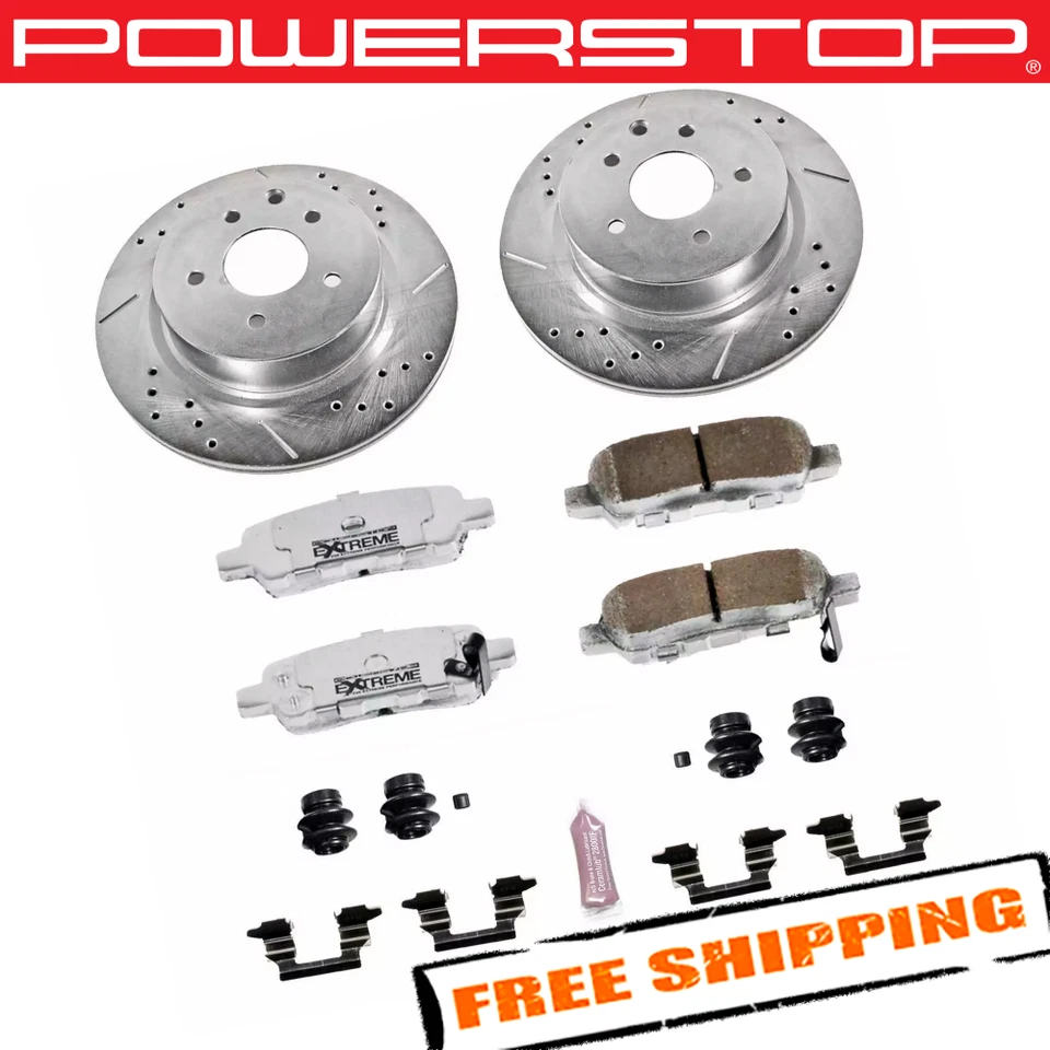 Kit de actualización de freno trasero Power Stop K179-26 Z26 Street Warrior Foto 1 de 2