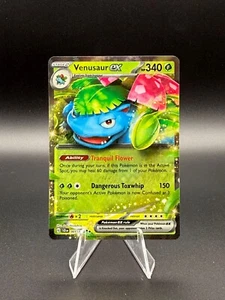 Pokemon TCG - Stellar Crown - Venusaur ex - Double Rare - 001/142 NM - Picture 1 of 2