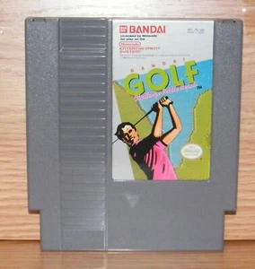 Bandai Golf: Challenge Pebble Beach (Nintendo NES) **SOLO CARTUCHO** - Imagen 1 de 2