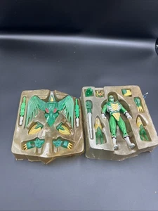 Vintage 1998 Bandai Mighty Morphin Lost Galaxy Green Conquering Power Ranger - Bild 1 von 5