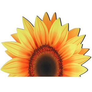 SONNENBLUMENFORM BADVORLEGER RUTSCHFEST BADEMATTE FUSSABTRETER DEKO SONNENBLUMENVORLEGER - Bild 1 von 7