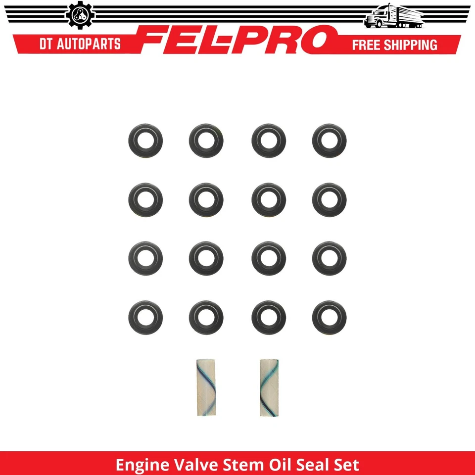 Juego de juntas de aceite de vástago de válvula de motor Fel-Pro 1995 para Cadillac Fleetwood 1994-1996 Foto 1 de 1