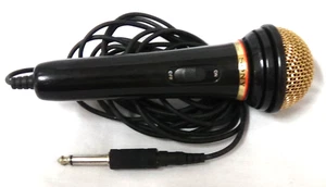 #133 Sony Cardioid F-VS7 Dynamic Microphone. Omnidirectional. Gold Color 6" Mike - Picture 1 of 8