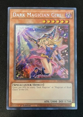 Misprint Dark Magician Girl MP24-EN053 - Secret Rare - Near Mint - Image 1 of 4