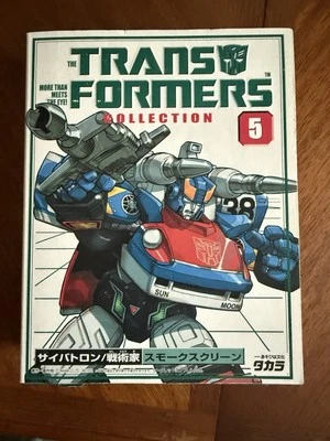 Takara Tomy G1 TRANSFORMERS REISSUE BOOK COLLECTION #5 Smokescreen - Image 1 of 4