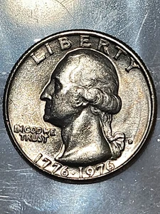 1776-1976 D BICENTENNIAL QUARTER, TRUE DOUBLE DIE OBVERSE, UNCIRCULATED Gem 💎💎 - Bild 1 von 8