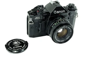 Canon A-1 sin asma, amortiguador de espejo de juntas ¡nuevo! Canon Lens FD 50mm 1:1.8 - Imagen 1 de 7