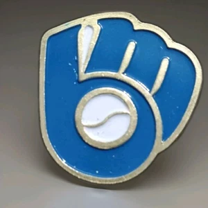 MILWAUKEE BREWERS VINTAGE LOGO PIN, LTD EDITION - Picture 1 of 3