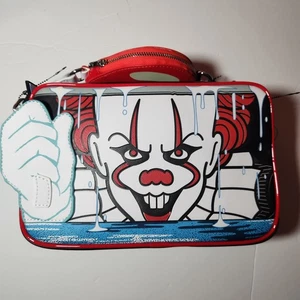 LOUNGEFLY IT Pennywise Balloon Glow Crossbody Bag With Coin Bag NEW - Picture 1 of 13