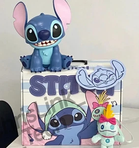 MarTUBE Stitch Bluetooth Speaker Pajama style Cartoon Anime Peripheral Toy - Picture 1 of 5