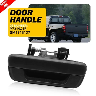 NEW Tailgate Handle Black Textured for 2004-2014 Chevrolet Colorado GMC Canyon - Imagem 1 de 4