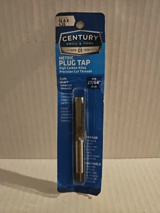 Century Drill and Tool 97319 Metric Plug Tap 12 x 1.25 High Carbon Alloy - Picture 1 of 3