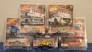 Hot Wheels Premium • Car Culture • 2017 • Shop Trucks • #1-5 • Nuovo! - Foto 1 di 11