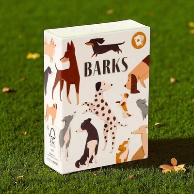 Barks Dog Standard Playing Card Deck – Custom Dog Illustrations – 54 Cards – New - Image 1 of 4