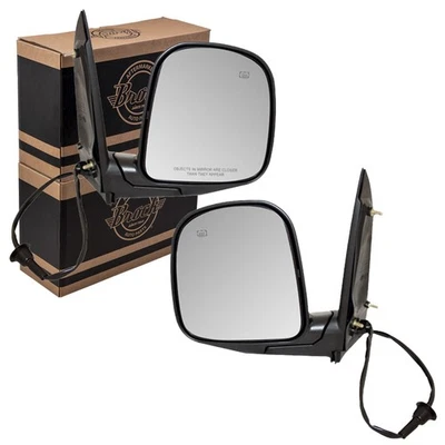 Power Mirror For 1996-2002 Express 1500 1 Piece Glass Sail Mounted Heated Set - Image 1 of 4