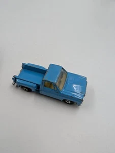 Yatming Chevy pick-up lato passo 2 3/4" lungo Hong Kong - blu cielo T1 - Foto 1 di 4