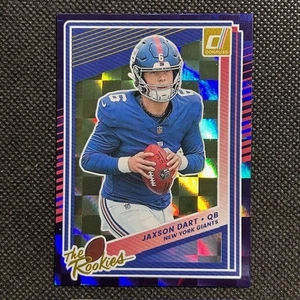 2025 Panini Donruss Jaxson Dart The Rookies Insert #2 New York Giants (RC) - Picture 1 of 2