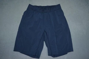 Lululemon T.H.E. Short 9" Linerless Shorts Navy Blue Men's Size Small S - Picture 1 of 8