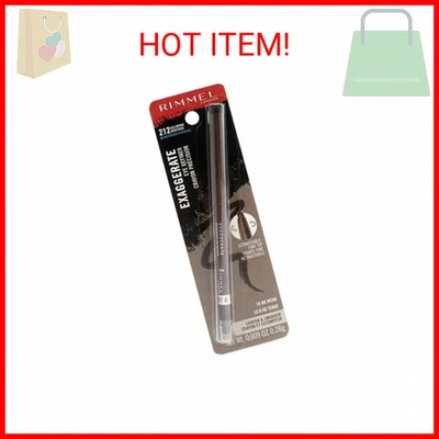 Rimmel London Exaggerate Waterproof Eye Definer Eyeliner, Highly Pigmented, Long - Image 1 of 2