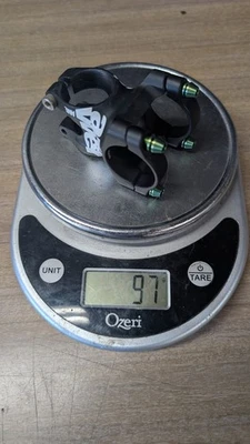 Answer ATAC stem 40mm Threadless Aluminum Stem Mtb Better bolts Ti Green Extras - Image 1 of 3