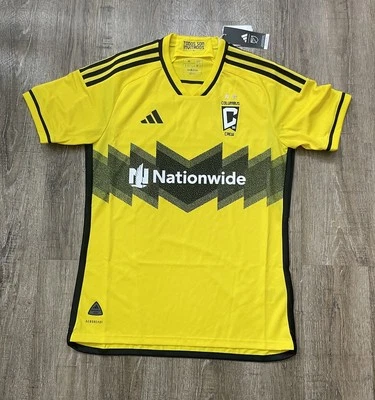 Camiseta Adidas Para Hombre 24/25 Columbus Crew Home Amarilla Negra Talla Med HZ6186 Foto 1 de 3