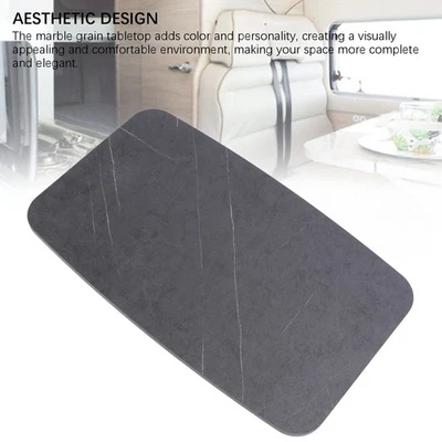 RV Table Top 29.53x17.72in Solid Wood Rectangular Boat Tabletop Panel With SAP - Image 1 of 4