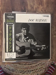 Doc Watson - Vanguard SR 135 Japan VINYL LP OBI Insert 1967 RARE - Picture 1 of 8
