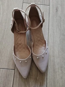 Zapatos vivaia punta sin estrés tacones bloque (Galilea) EU 40 UK 6 - Imagen 1 de 4