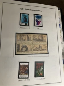 1971 Commemoratives Collection 8 Cent Stamps  Lot 12 Only - Picture 1 of 2