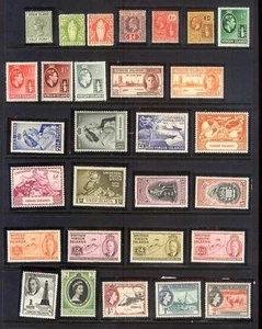 MNH & MINT HINGED & USED VIRGIN ISLANDS #13/698/MR1-2 CV$282.60 - Picture 1 of 12