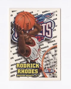 1997-98 Hoops #179 Rodrick Rhodes RC Houston Rockets USC Trojans - Picture 1 of 2