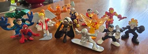 Marvel Super Hero Squad Mini Storm, Punisher, + Hasbro X-Men 2006-2007 movible - Imagen 1 de 50