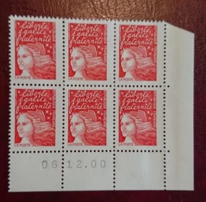 France Marianne De Luquet Coin Daté Timbre N°3083 / NEUF**/1997 - Picture 1 of 2