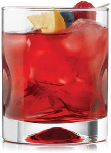 Juego de 4 vasos de cóctel Libbey Intuition doble de vidrio antiguo de 12,5 onzas - Imagen 1 de 2