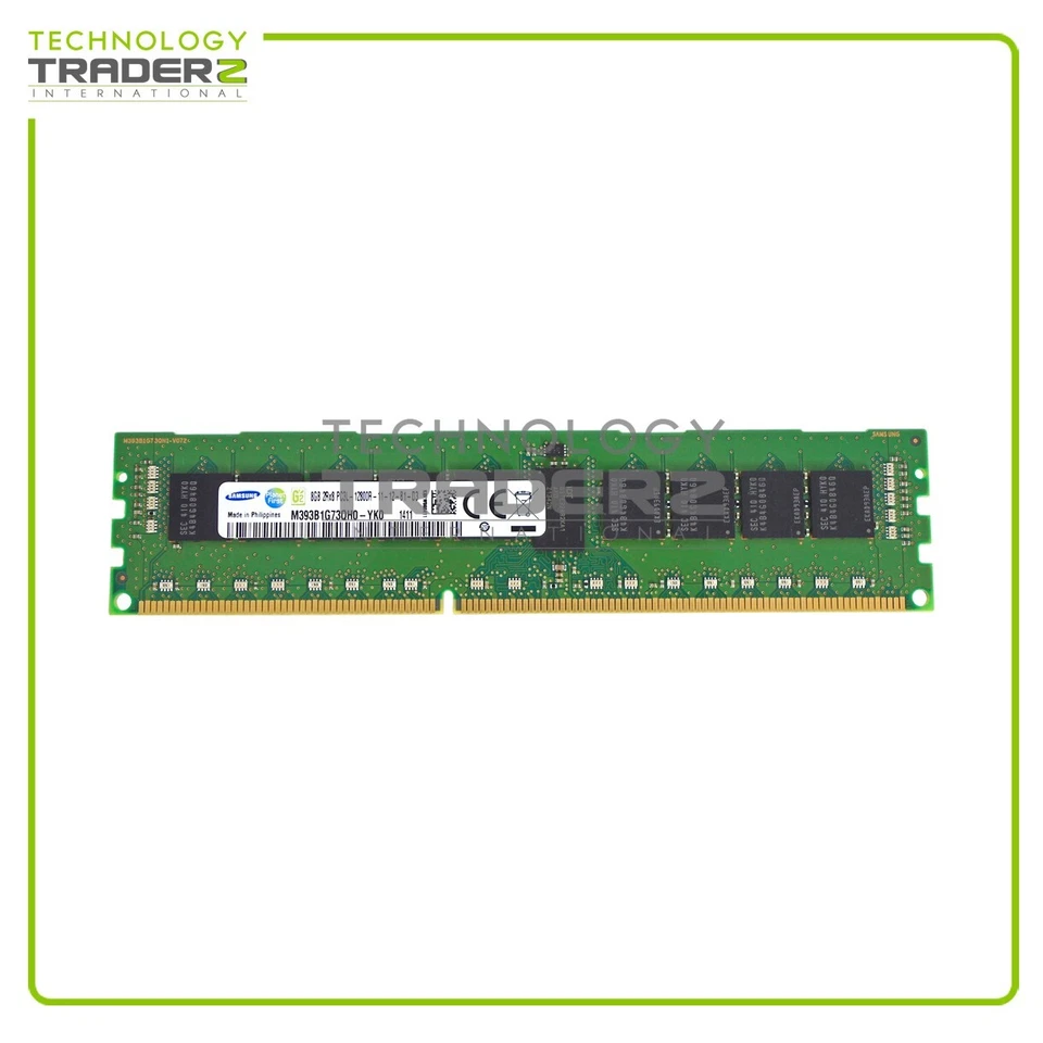 LOT OF 5 M393B1G73QH0-YK0 Samsung 8GB PC3-12800 DDR3-1600MHz 2Rx8 Memory Module - Image 1 of 1