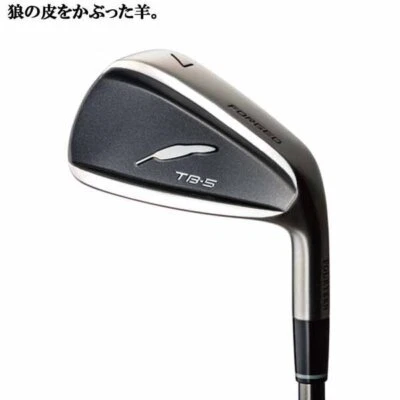 Fourteen TB-5 FORGED BLACK Edition  #5 iron FS-90i Steel Shaft JAPAN - Image 1 of 4