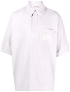 ACNE STUDIOS BUBBLE LOGO OVERSIZE POLOSHIRT POLOSHIRT HERREN BL0326CSS104 - Bild 1 von 5