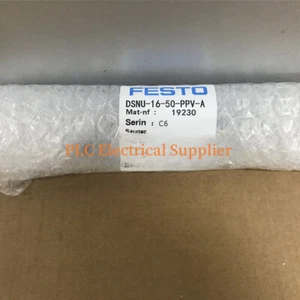 DSNU-16-50-PPVA 1X Brand New FESTO Cylinder DSNU-16-50-PPV-A 19230 Fast Shipping - Picture 1 of 3